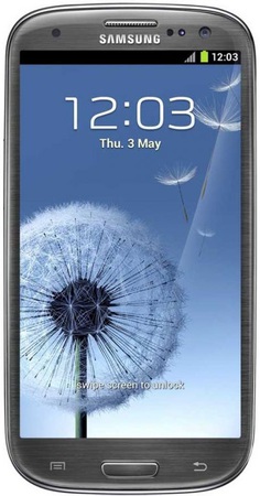 Смартфон Samsung Galaxy S3 GT-I9300 16Gb Titanium grey - Ржев